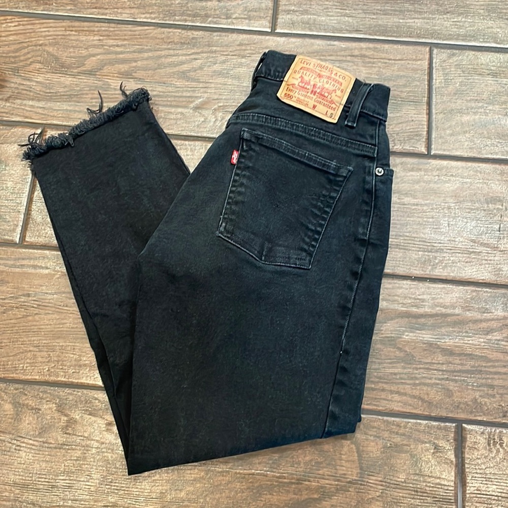 Black Levi jeans